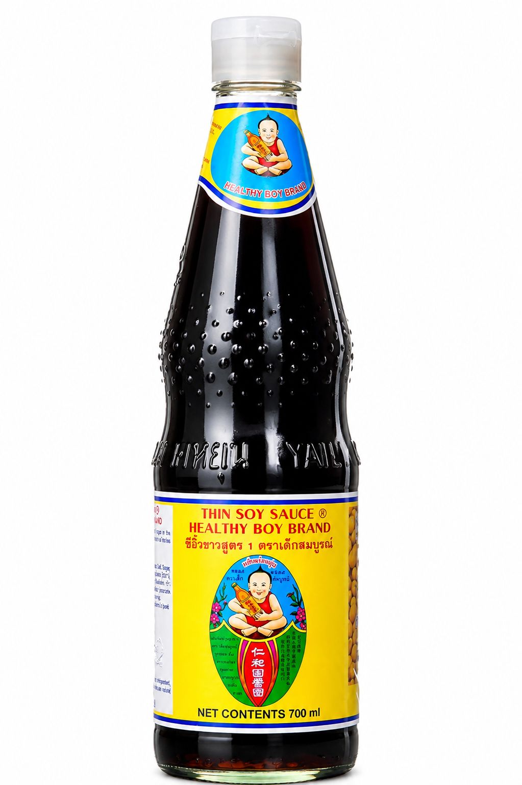 Healthy Boy Brand Thin Soy Sauce, 700 ml